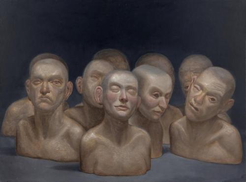 Richard Štipl, Still Life, oil on canvas, 2023, 100×135 cm